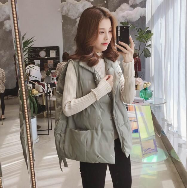 馬甲搭配什么衣服好看7