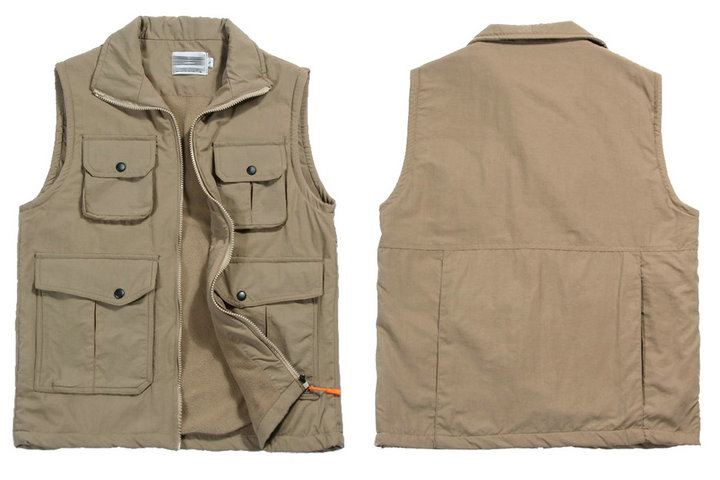 多口袋抓絨馬甲3